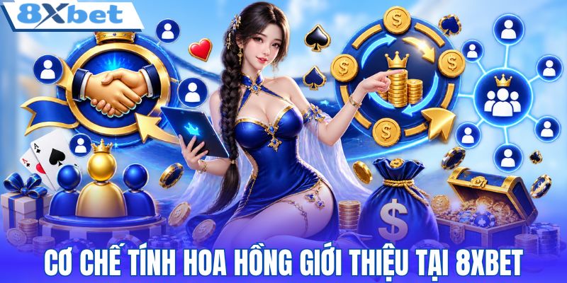 Cơ chế tính hoa hồng giới thiệu tại 8XBET