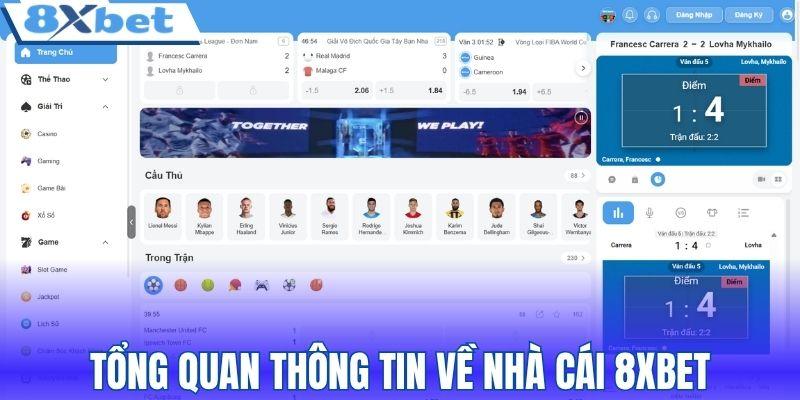 Tổng quan thông tin về nhà cái 8XBET